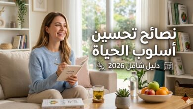 نصائح تحسين أسلوب الحياة | دليل شامل 2026
