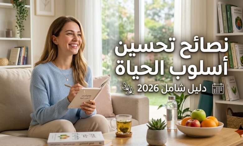 نصائح تحسين أسلوب الحياة | دليل شامل 2026