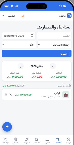 تطبيق تدبير الميزانية